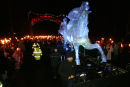 Alloway Ayrshire The start of the Homecoming Burns Festival 