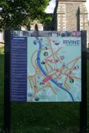 Directional notice board Irvine