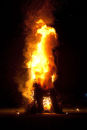 Burning of the green man