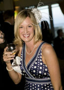 Anna at Marcella's Wedding