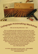 Landscape Collagraph Printmaking Workshop