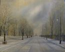Winter Evening in Hyde Park 