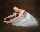 Portrait of a ballerina.