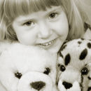 Teddy bear girl
