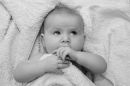 A lovely black and white style