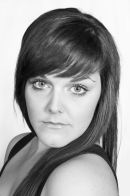 Headshot of young aspiring actress