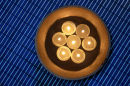 blue candles