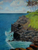 Hana Shoreline Fisherman