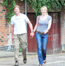 Sean Bean smiles after alleged arrest.