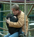 Damian Aspinal at Howletts