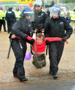 Kingsnorth Climate control protest camp
