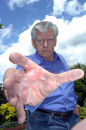 The real Darth Vader and former muscleman Dave Prowse