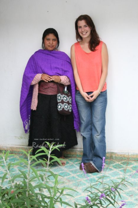 Myself and Juana, one of the key members of staff at the project