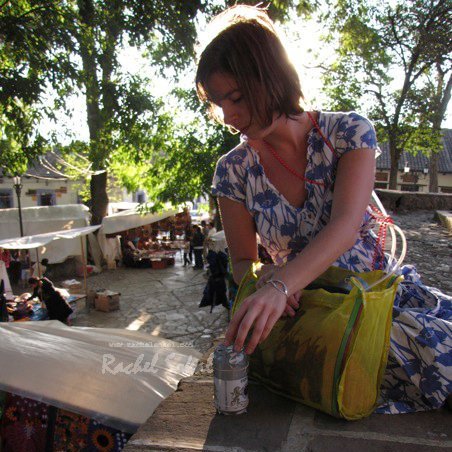 Rachel at work in San Cristobal de las Casas