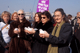 Kate Nustedt, Annie Lennox, Cherie Lunghi, Bianca Jagger, Dr Helen Pankhurst