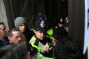 Police protect BBC from its viewers 