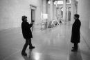Brian Haw photographs Mark Wallinger at Tate Britain
