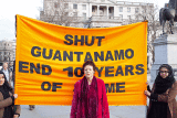 "Shut Guantanamo End Ten Years of Shame" Baroness Sarah Ludford