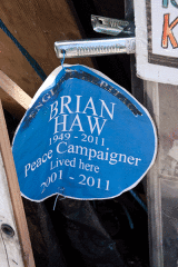 Brian Haw gets a blue plaque