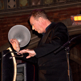 Bruce Woolley plays theremin