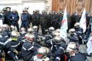 Sapeurs Pompiers face off CRS