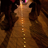 Candles for the suffering in Guantánamo
