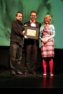 Jeremy Hardy, Chris Shephered & Maria Manton / British Animation Awards 2004