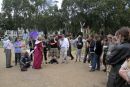 Out doors Parliamentary meeting