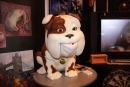 Churchill bulldog visiting Broadcast Video Expo