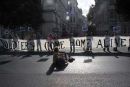 Defiant Democracy Villagers march to Downing Street