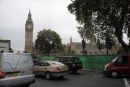 Parliament Square Gardens fenced off