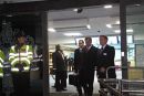 Lord Goldsmith leaving the Iraq Inquiry 