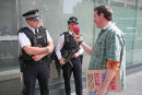 Mark Thomas chats with the Police