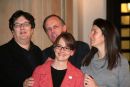 Mark Wallinger, Anthony Reynolds, Anna Barriball & Clarrie Wallis at Tate Britain