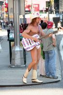 The Naked Cowboy / Times Square