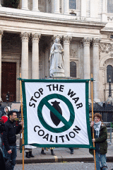 Queen Victoria joins the Peace Walk