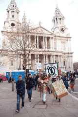 Peace walkers off for Parliament
