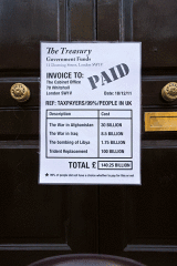 War bill service not included 