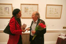Quentin Blake at the Italian Cultural Institute
