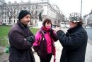 Aqil Shaer, Barbara Tucker & Brian Haw