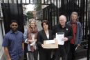 Shaker Aamer delegation