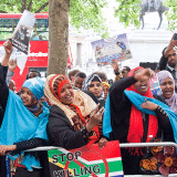 Somalians campaign against the violence 