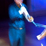 Trumpet player 