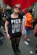 Pick flowers not fights