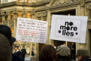 Westminster Cathedral message of truth from outside