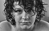 Boy with the curly hair too