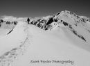 Mount Aitken top ridge before top.