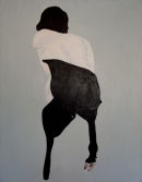 body/attachment oil on canvas 34x44incnes