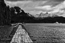 Pier near Torres del Paine